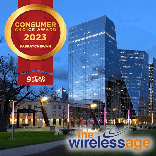 The Wireless Age wins Saskatchewan's Best Cellular Retailer - 9 years in a row
