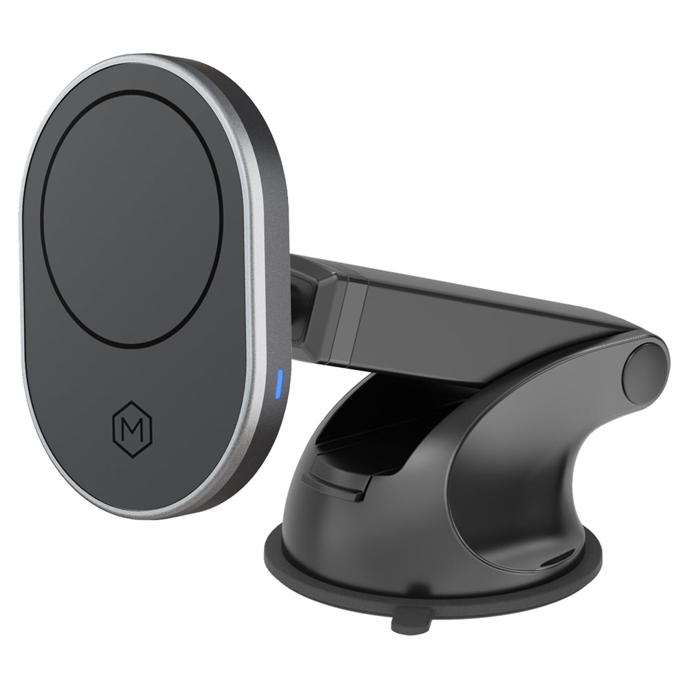 MagSafe Magnetic Mount Car Charger Combo With Vent And Dash Base
