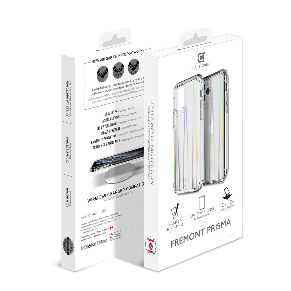 Prisma Swirled Iridescent Clear Tough Case - iPhone 11 Pro Max