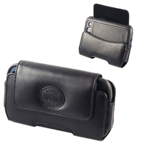 Roots Horizontal Leather Pouch
