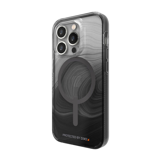 iPhone 14 Pro  Milan Snap Case - Black Swirl