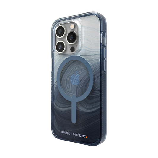 iPhone 14 Pro Milan Snap Case - Blue Swirl