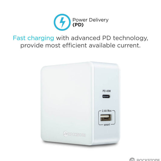 Rockstone PD45 Power Delivery Wall Charger