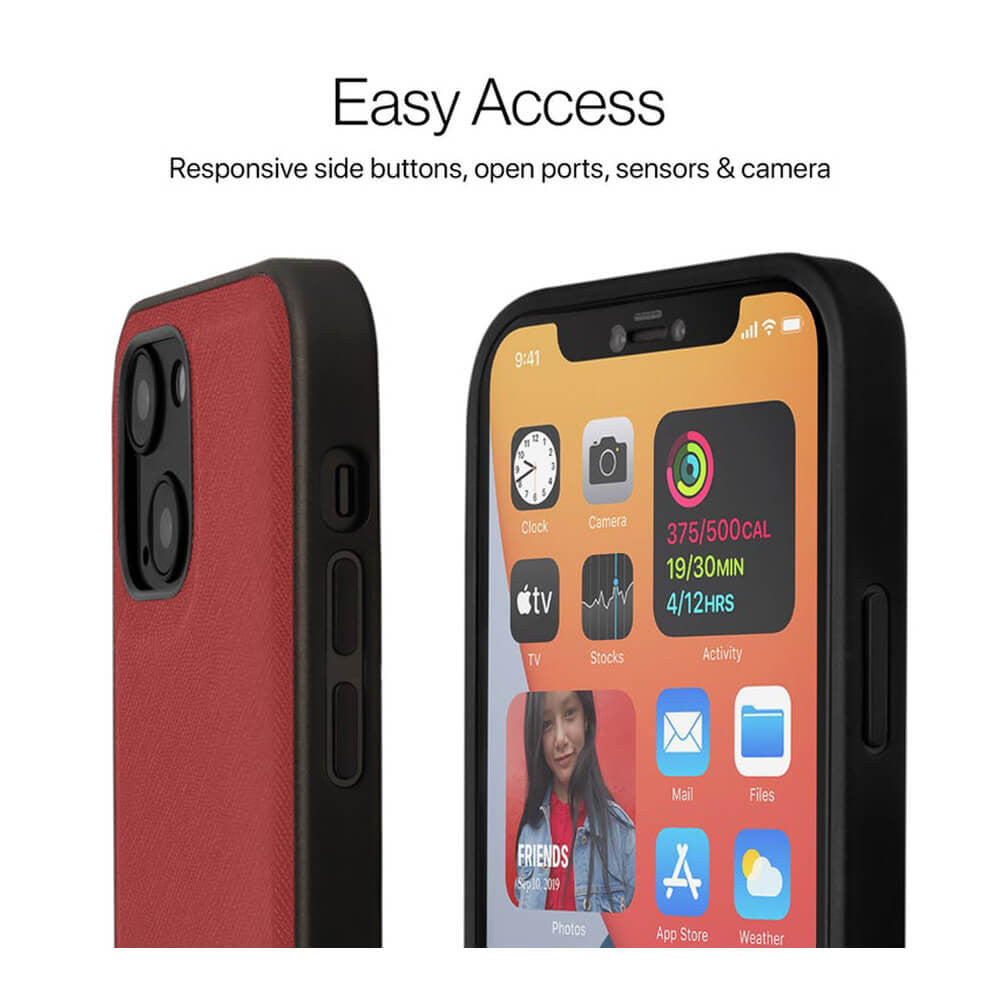 zebirok iPhone 12 Mini - Sunset Blvd Magnetic Wallet Folio Case Teal by Caseco Inc