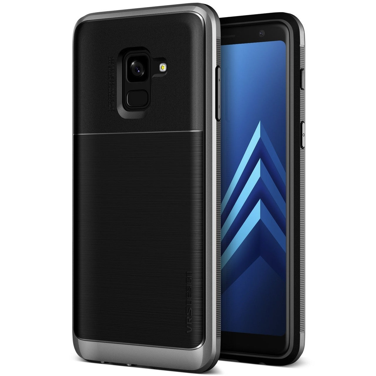 VRS Design High Pro Shield Samsung Galaxy A8 - Dark Silver