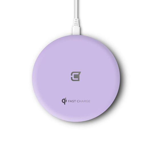 Caseco Nitro II Wireless Charging Pad - Purple