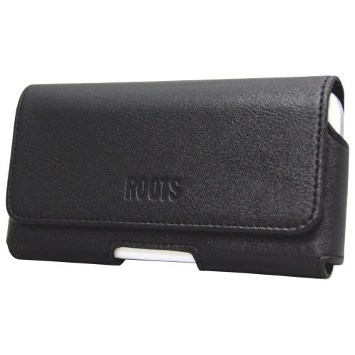 Roots XL Leather Pouch