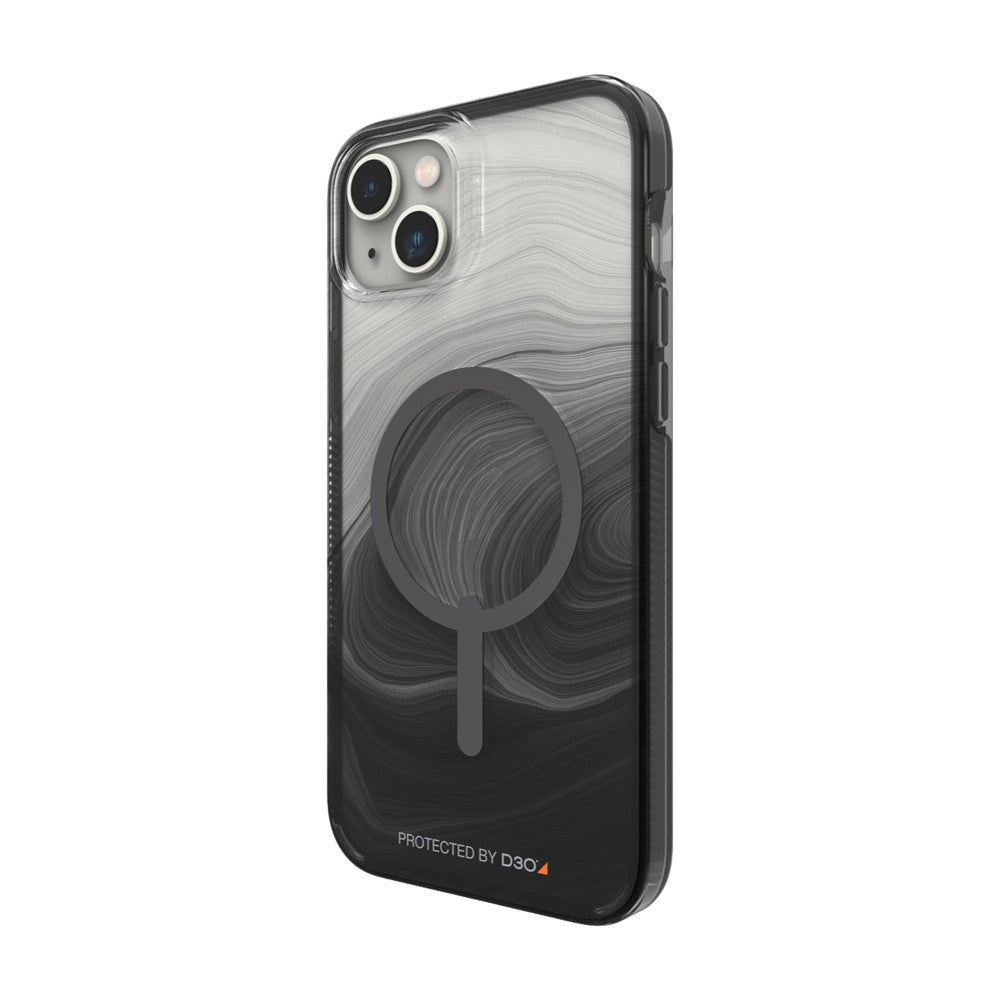 iPhone 14 Plus Milan Snap Black Swirl Case