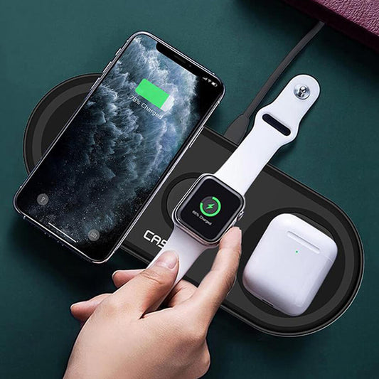Nitro 3-in-1 Wireless Charger - Black