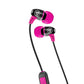 JLab Audio Metal Bluetooth Wireless Rugged Earbuds - Black/Pink